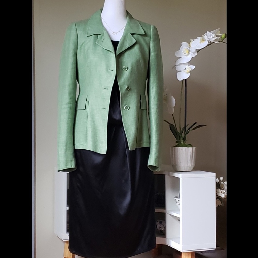 Pre-owned AKRIS 
Cashmere, linen and silk blend Blazer